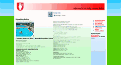 Desktop Screenshot of kupalisko.poltar.info